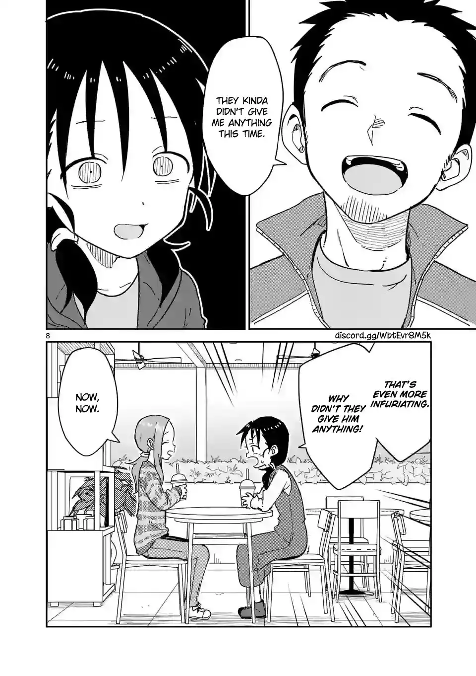 Karakai Jouzu no (Moto) Takagi-san Chapter 265 8